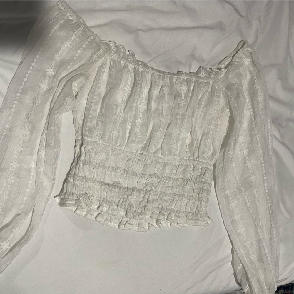 Embellished Floral Crop top